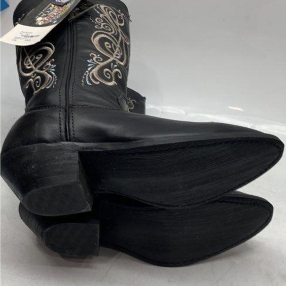 NWT Masterson Boot Co Rock n Country Musical Leather Embroidered Boots. Size 5.5 - Picture 6 of 7